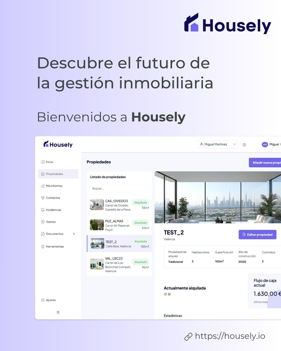 Bienvenido a Housely